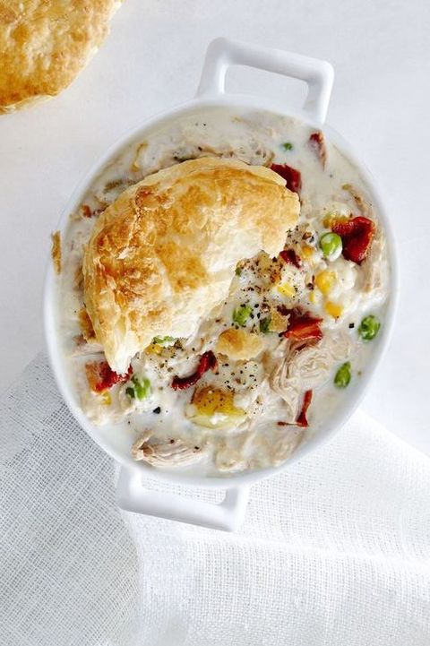 Rotisserie Chicken Recipes - chicken pot pie