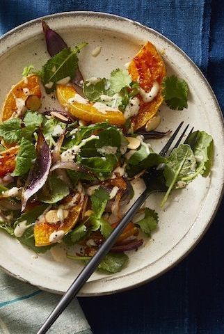 roasted butternut squash salad