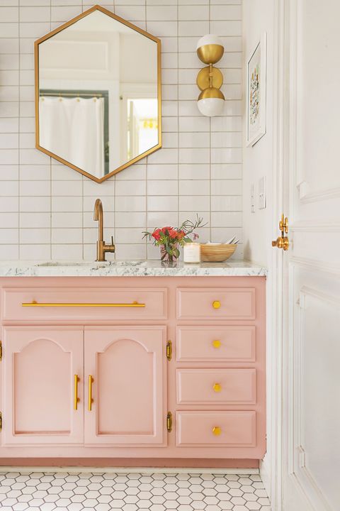 pink bathroom