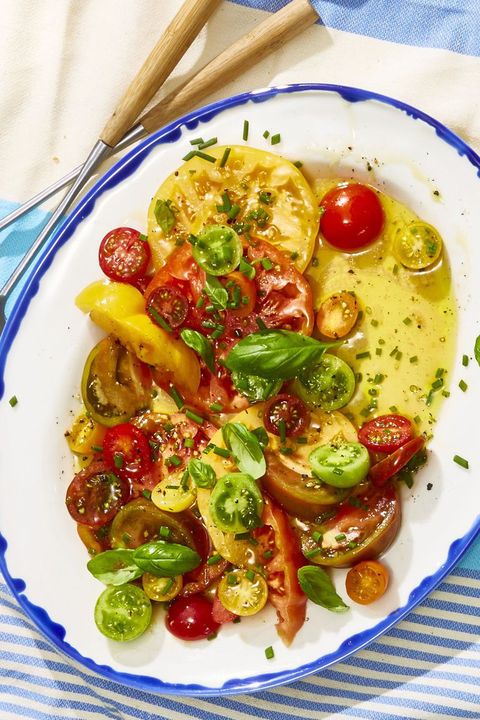 heirloom tomato salad   4th of july appetizers