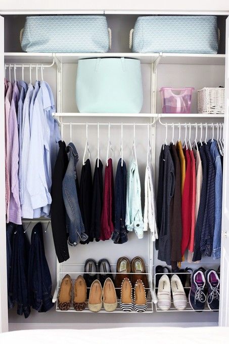 Closet Organizer Ideas - containers